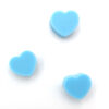 Polymeer kralen hartje 10mm licht blauw