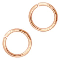 Buigringen rose goud