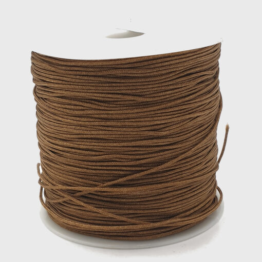 Macramé draad 0.8mm Cognac