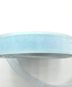 Organza Licht baby blauw 15mm
