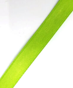 Satijnlint 10mm Lime groen