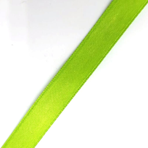 Satijnlint 10mm Lime groen
