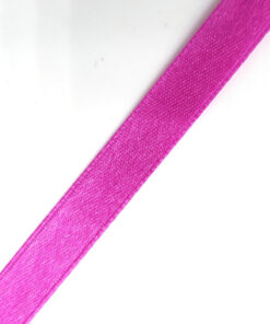 Dubbelzijdig Satijnlint 10mm Fuchsia roze