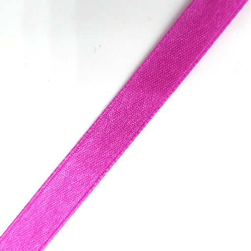 Dubbelzijdig Satijnlint 10mm Fuchsia roze