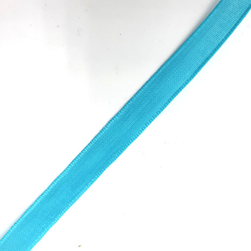Polyester band 10mm blauw turquoise groen