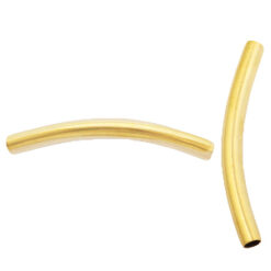 Roestvrij stalen (RVS) Stainless steel onderdelen tube 40x4mm Goud