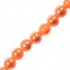Glaskralen shine Oranje 8mm