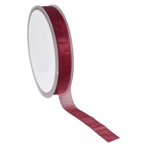 Organza Bordeaux rood lint 15mm