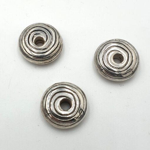 Metallook kraal disc 20x3mm