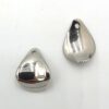 Metallook bedel 26x14mm zilver