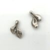 Metallook bedel blaadjes 11x8mm