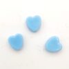 Acryl kralen hartje 8mm Blauw