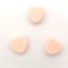 Acryl kralen hartje 8mm peach