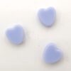Acryl kralen hartje 8mm Lavendel