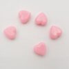 Acryl kralen hartje 6mm Roze