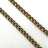 Ketting 3mm brons (per 10cm)