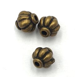 Metalen kralen 5mm brons