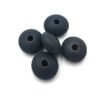 Houten Kralen Navy blauw 16mm