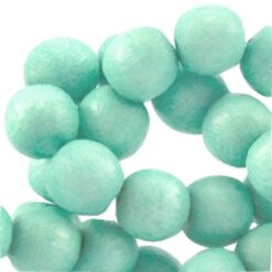 Houten kralen Nature Spearmint 9mm