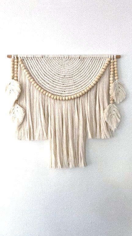 Macrame houten kralen
