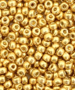 Miyuki rocailles 8/0 Duracoat galvanized gold 8-4202 (5gr)