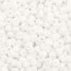 Miyuki rocailles 8/0 Opaque matte white 8-402f