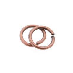 DQ 6mm buigring Antiek koper