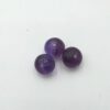 Glaskralen plat rond 6x2mm Aubergine