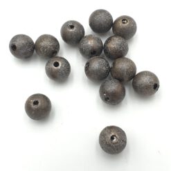 Acryl kralen stardust Bruin 10mm