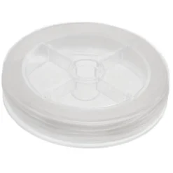 Elastiek (0.5 mm) Transparent (25 Meter)