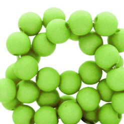 6mm acryl kraal matt spring green