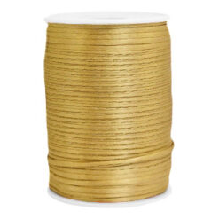Satijn draad 1.5mm Goud