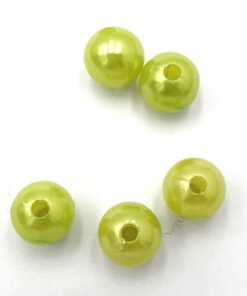 Acryl parels 10mm Lime groen