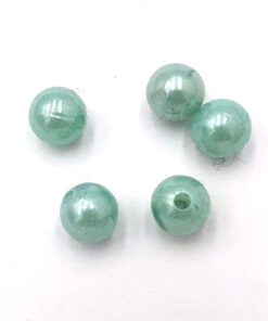 Acryl parels 10mm Mint groen