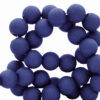 8mm acryl kralen Dark royal blue