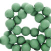 8mm kralen van acryl Shamrock green