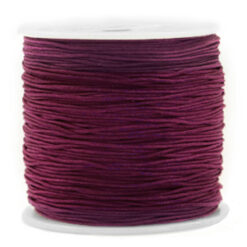 Macramé draad 0.8mm Royale aubergine purple