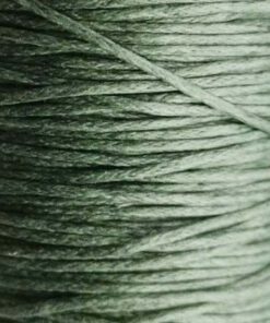 Waxkoord 1.0mm Sage green (1M)