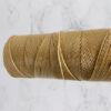 Braziliaans polyester waxkoord 1mm Camel (per meter)