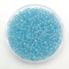 Glaskralen Rocailles 12/0 (2mm) Aqua met glans