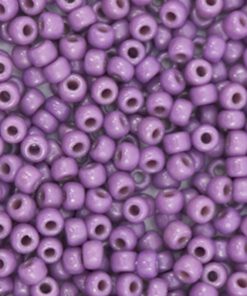 Miyuki rocailles 8/0 Duracoat opaque dark orchid purple 8-4489