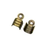 Veterklem (voor 2mm leer of 3mm suede) Brons