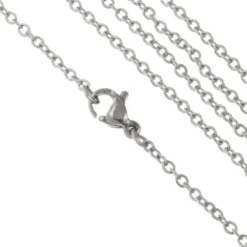 Roestvrij stalen (RVS) Stainless steel kettingen Mix & Match Zilver