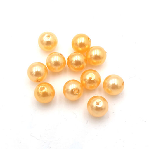 Acryl parels 6mm geel