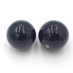 Keramiek kralen zwart 25mm