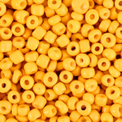 Glaskralen Rocailles 8/0 (3mm) Radiant yellow (10gr)