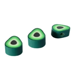 Polymeer kralen Kiwi Avacado (±10mm)