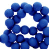 4mm acryl kralen Royal blue