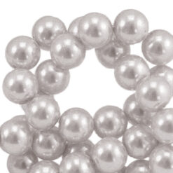 Glasparels 8mm Light grey