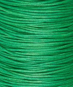 Waxkoord 1.0mm Groen (1M)